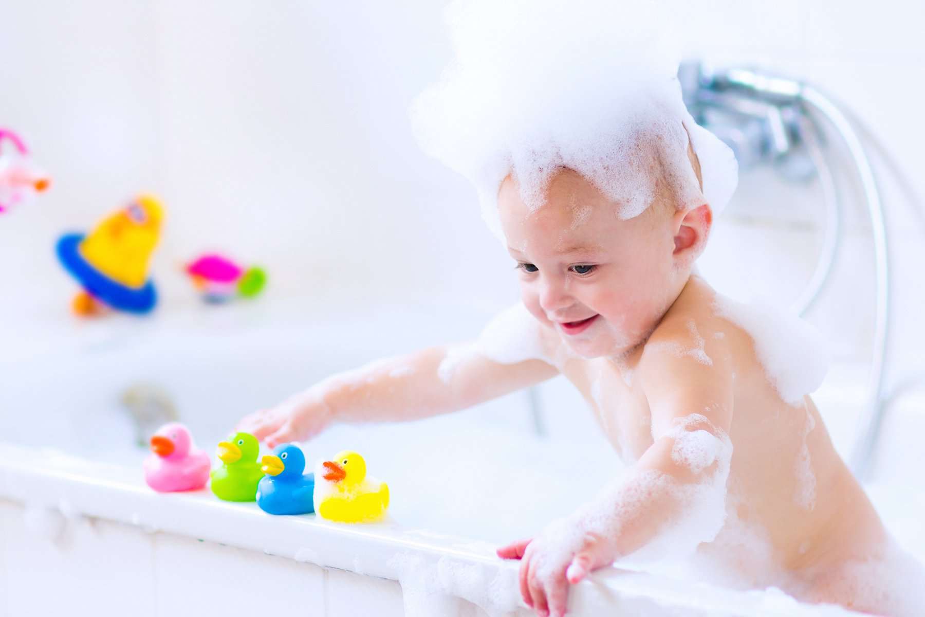 baby and bath toy