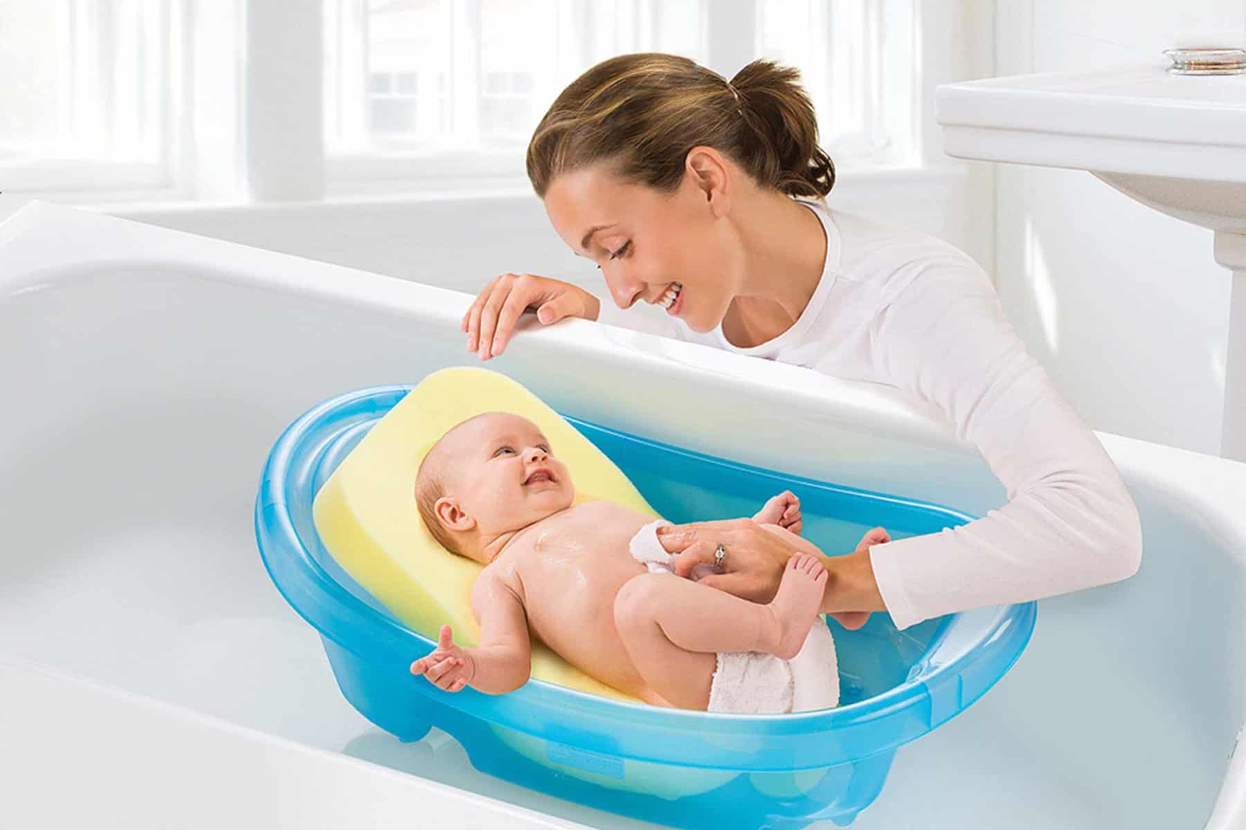 how to do baby bath