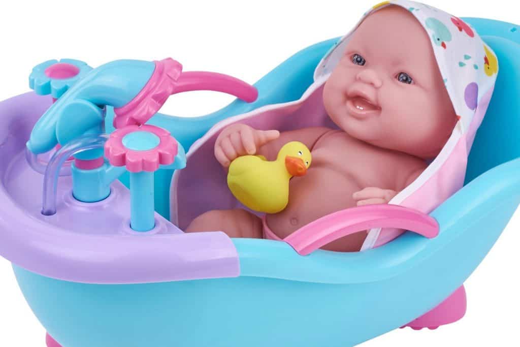 argos dolls bath