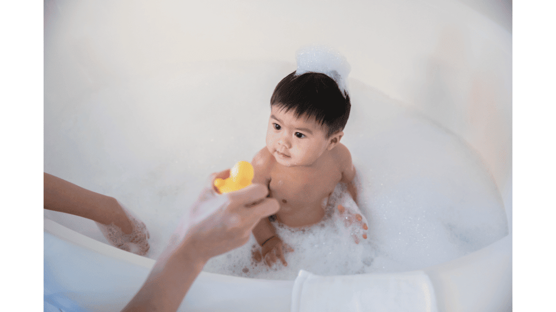 How To Make The Most Bubbly Bubble Bath - Baby Bath Moments