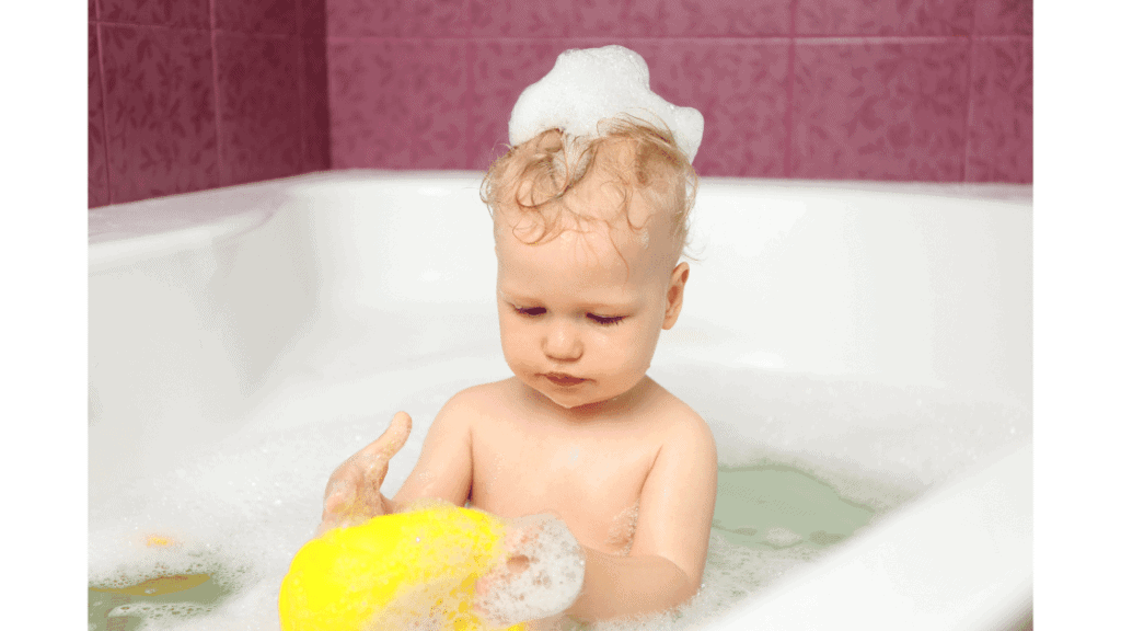 Baby-in-the-bath